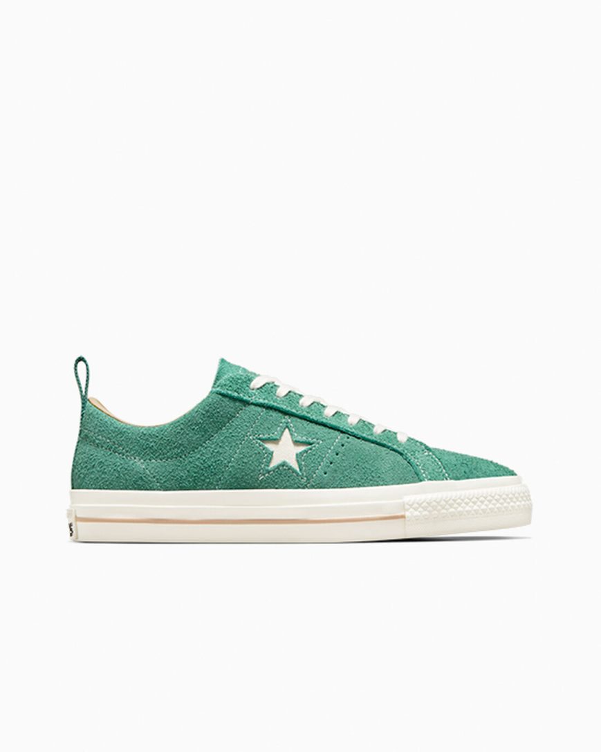 Zapatillas Skate Converse One Star Pro Vintage Suede Mujer Verde | PE LW4270